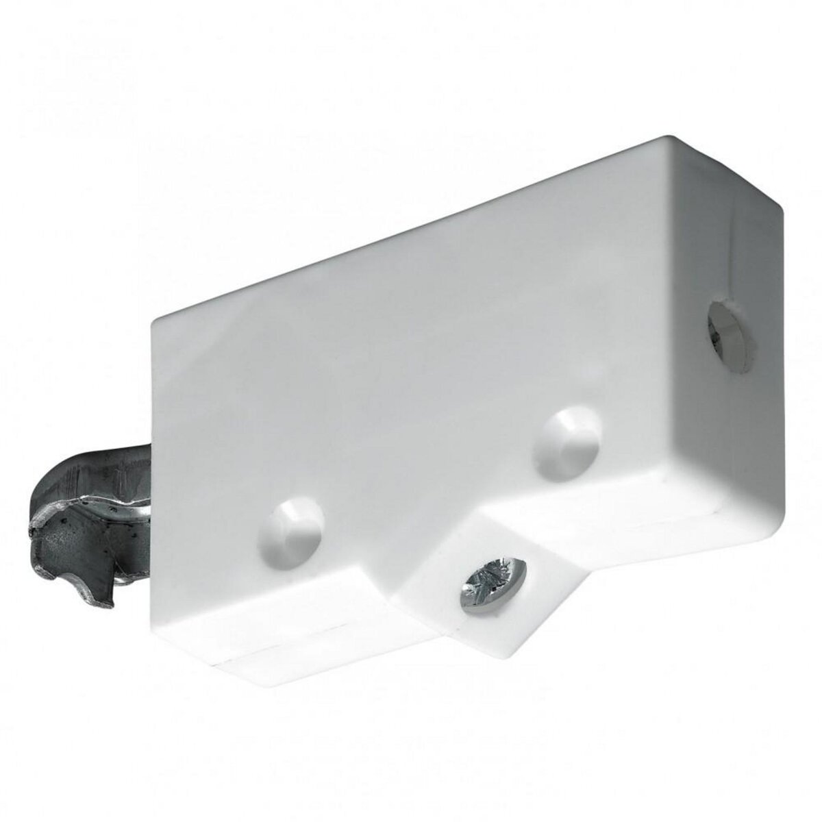 CENTRALE BRICO Lot de 2 suspensions pour meuble haut plastique brut HETTICH, l.62 mm