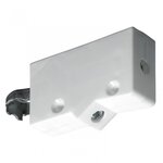 CENTRALE BRICO Lot de 2 suspensions pour meuble haut plastique brut HETTICH, l.62 mm