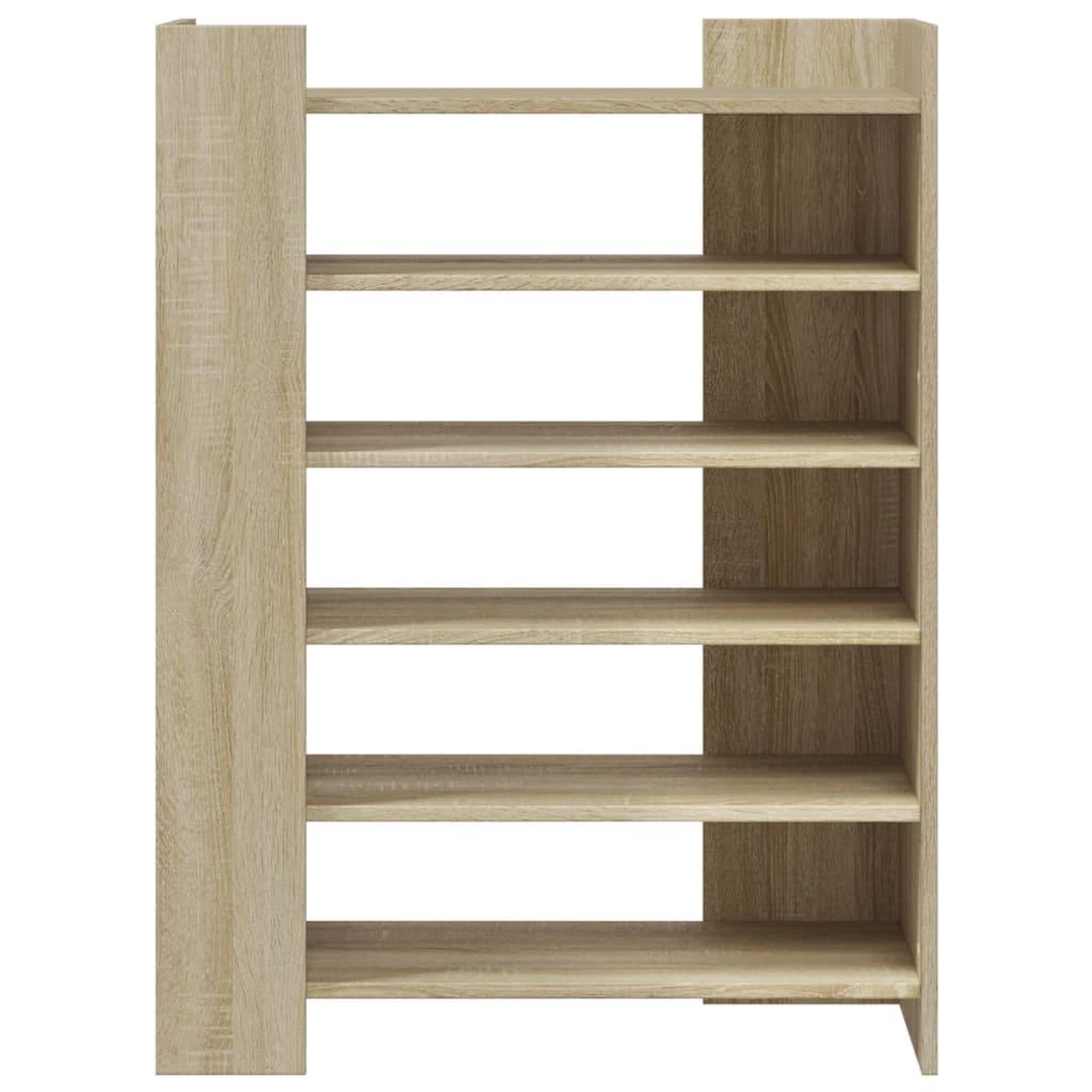 Voir la diapositive 4 : VIDAXL Armoire a chaussures chene sonoma 74,5x37,5x100 cm