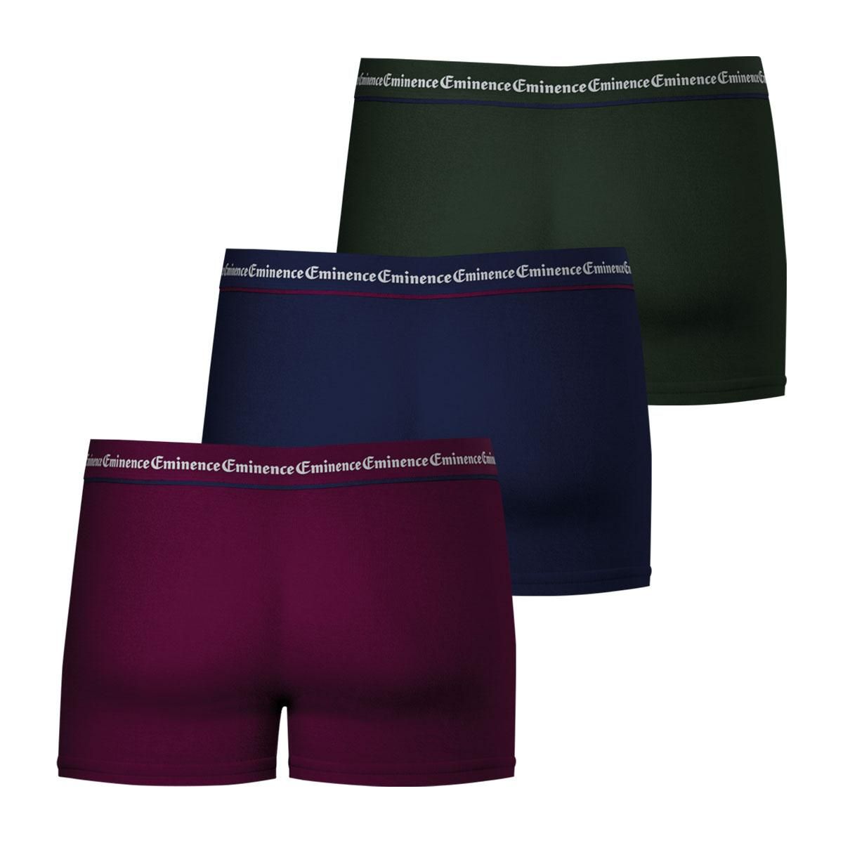 Eminence Lot de 3 boxers homme Business