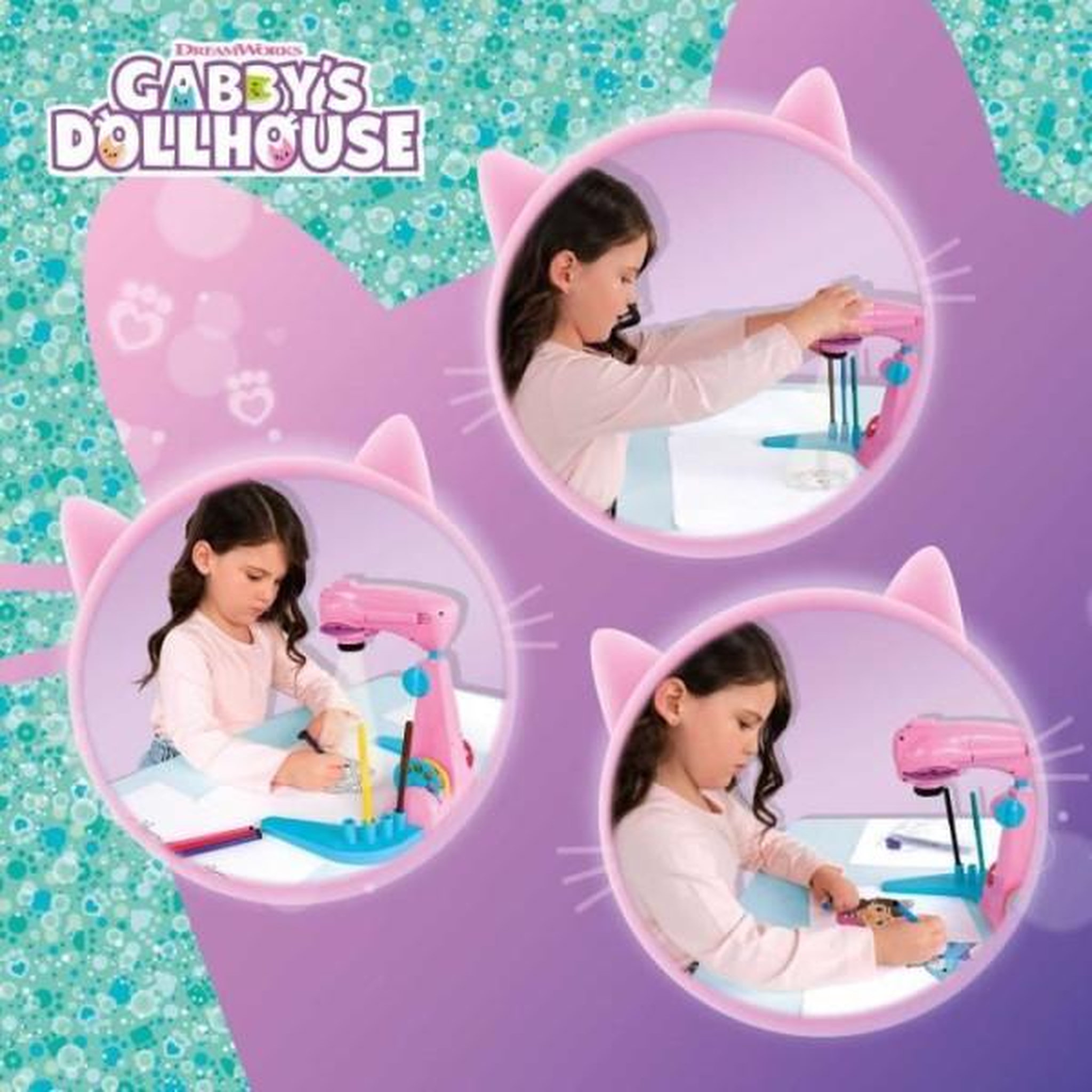 Voir la diapositive 6 : LISCIANI GIOCHI Projecteur de dessins - LISCIANI GIOCHI - Gabby et la maison magique - Accessoires Inclus - Modeles Variés