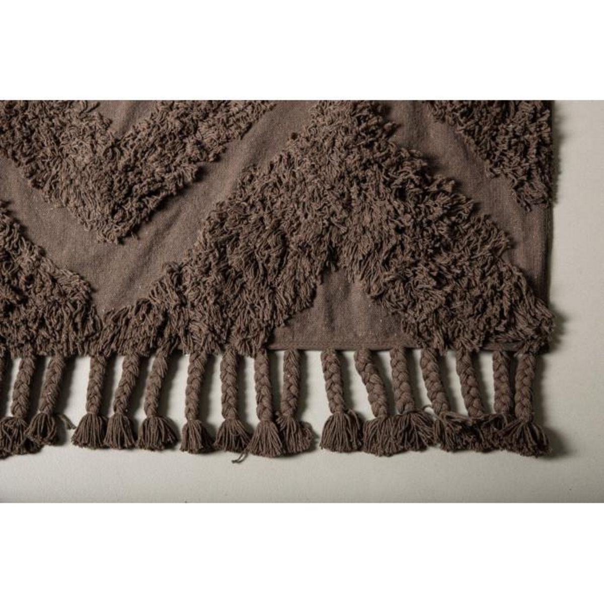 Paris Prix Tapis Déco Tufté  Hilma  250x350cm Marron