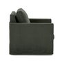 Voir la diapositive 4 : LISA DESIGN Serena - fauteuil déhoussable en velours