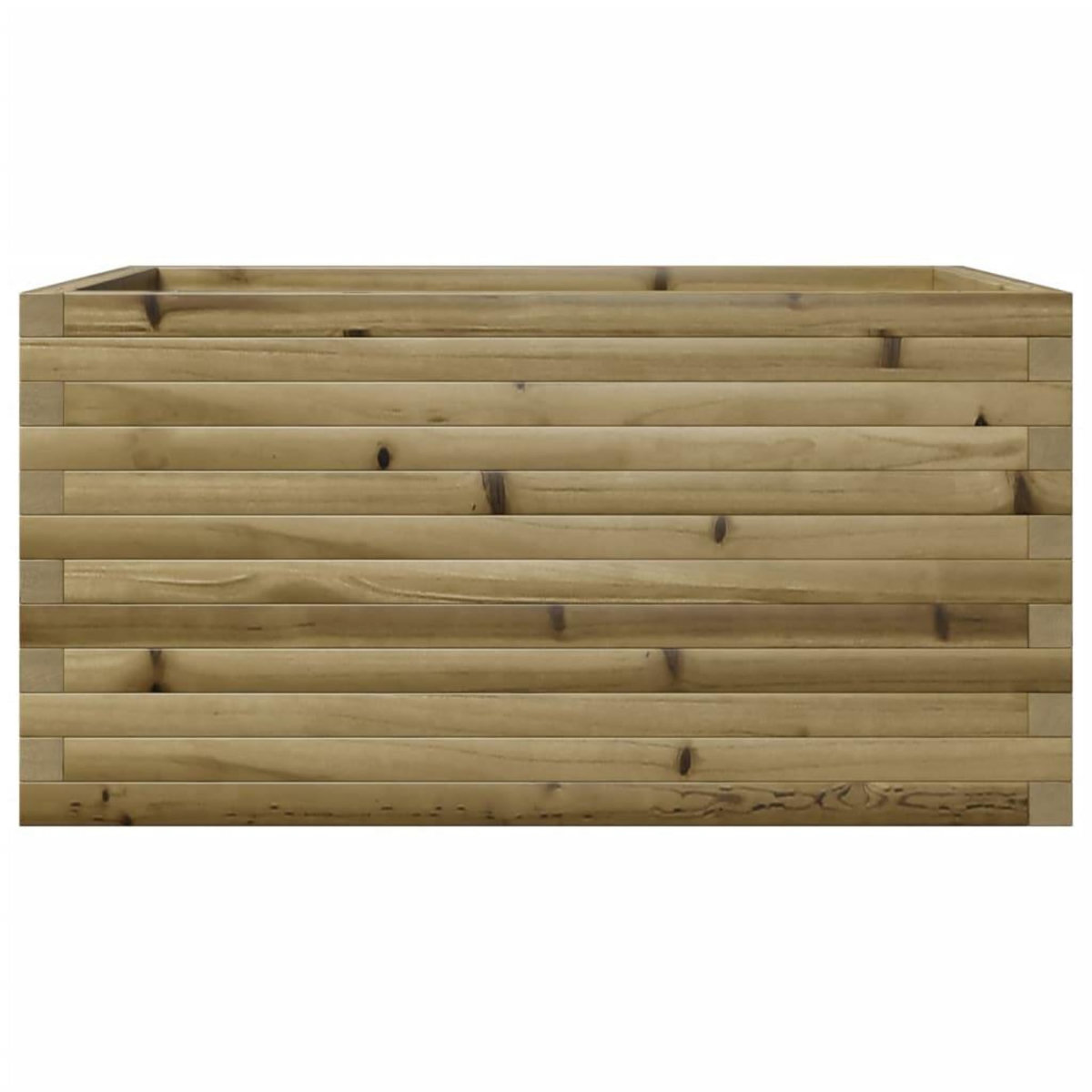 VIDAXL Jardiniere 90x60x46 cm bois de pin impregne