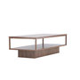Voir la diapositive 4 : Paris Prix Table Basse Design  Maglehem  130cm Marron