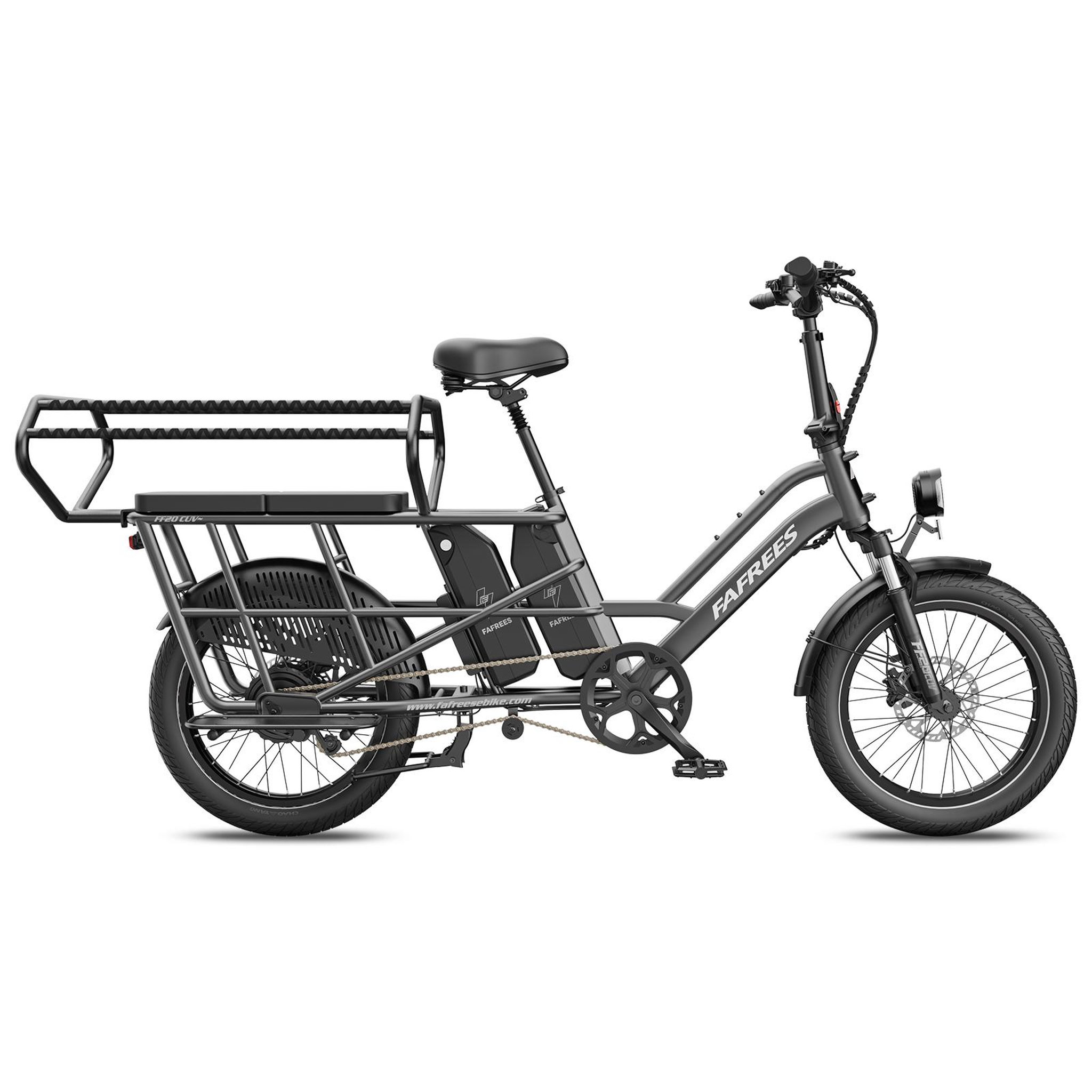 Voir la diapositive 1 : FAFREES Vélo utilitaire électrique fafrees ff20 cuv