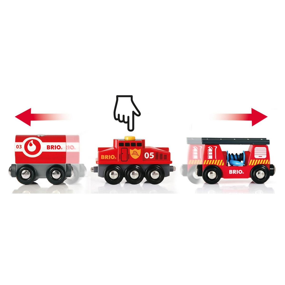 Brio 33844 Train des Pompiers