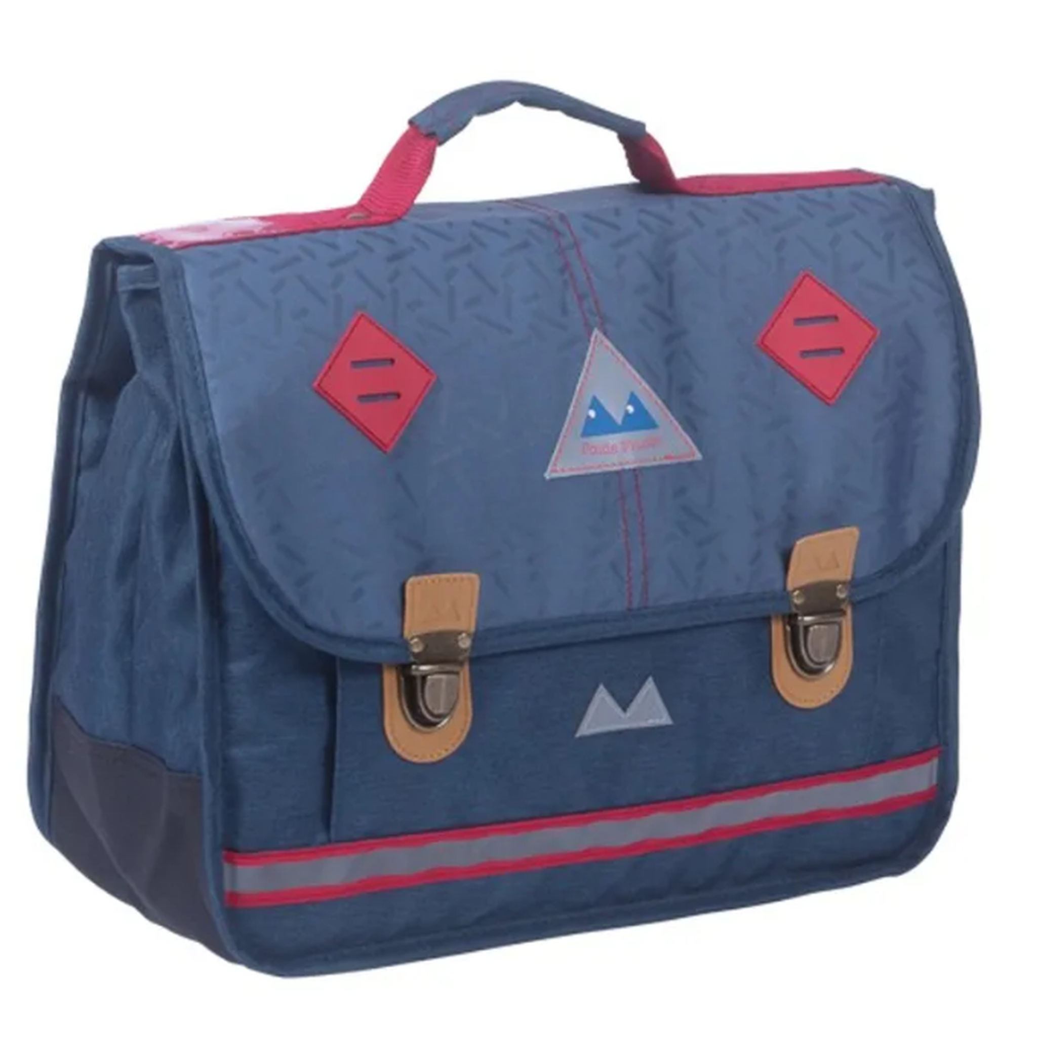 Bagtrotter POIDS PLUME - Cartable 38 cm primaire - CONFETTIS marine - Ultra léger
