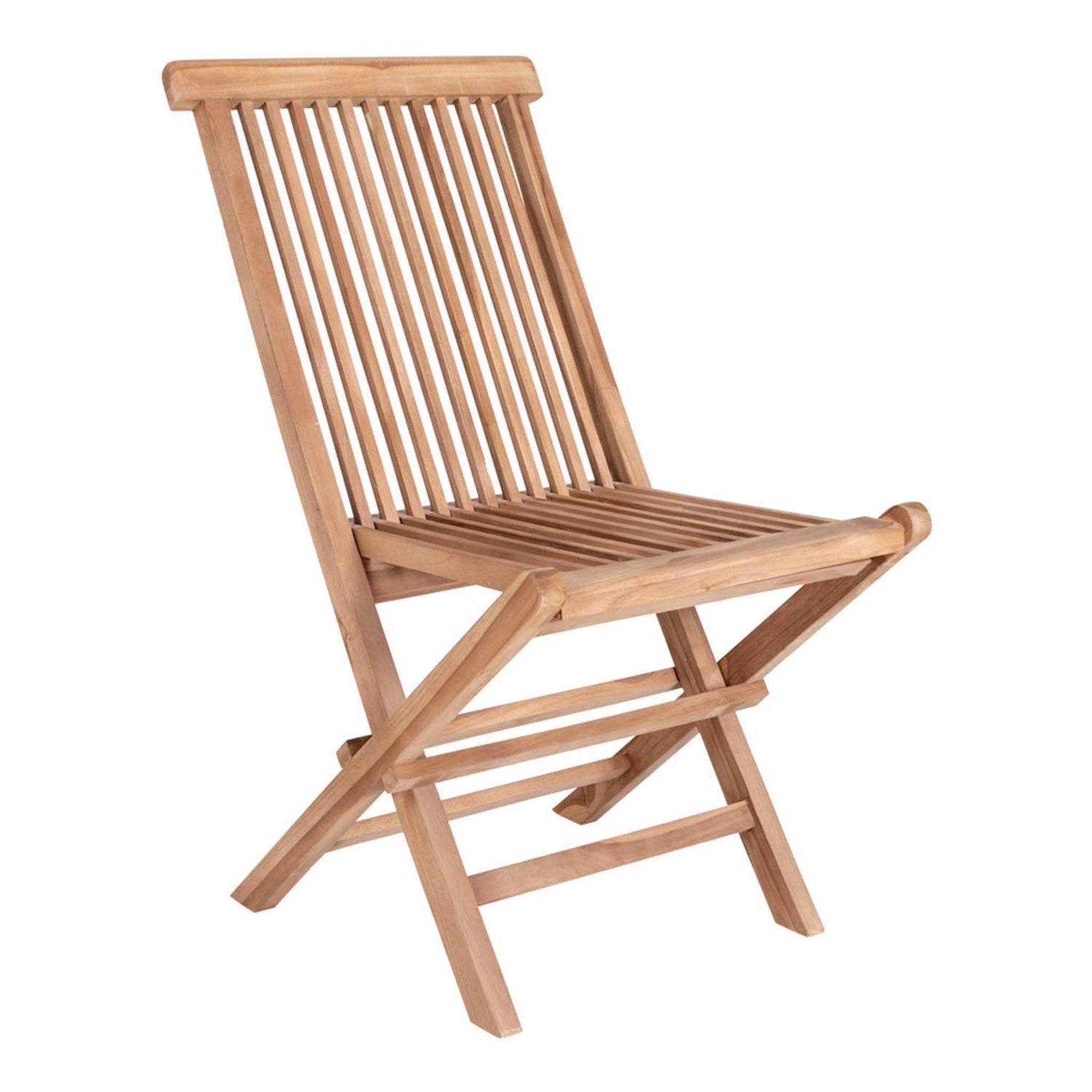 Voir la diapositive 4 : HOUSE NORDIC 2 chaises de jardin en teck TOLEDO