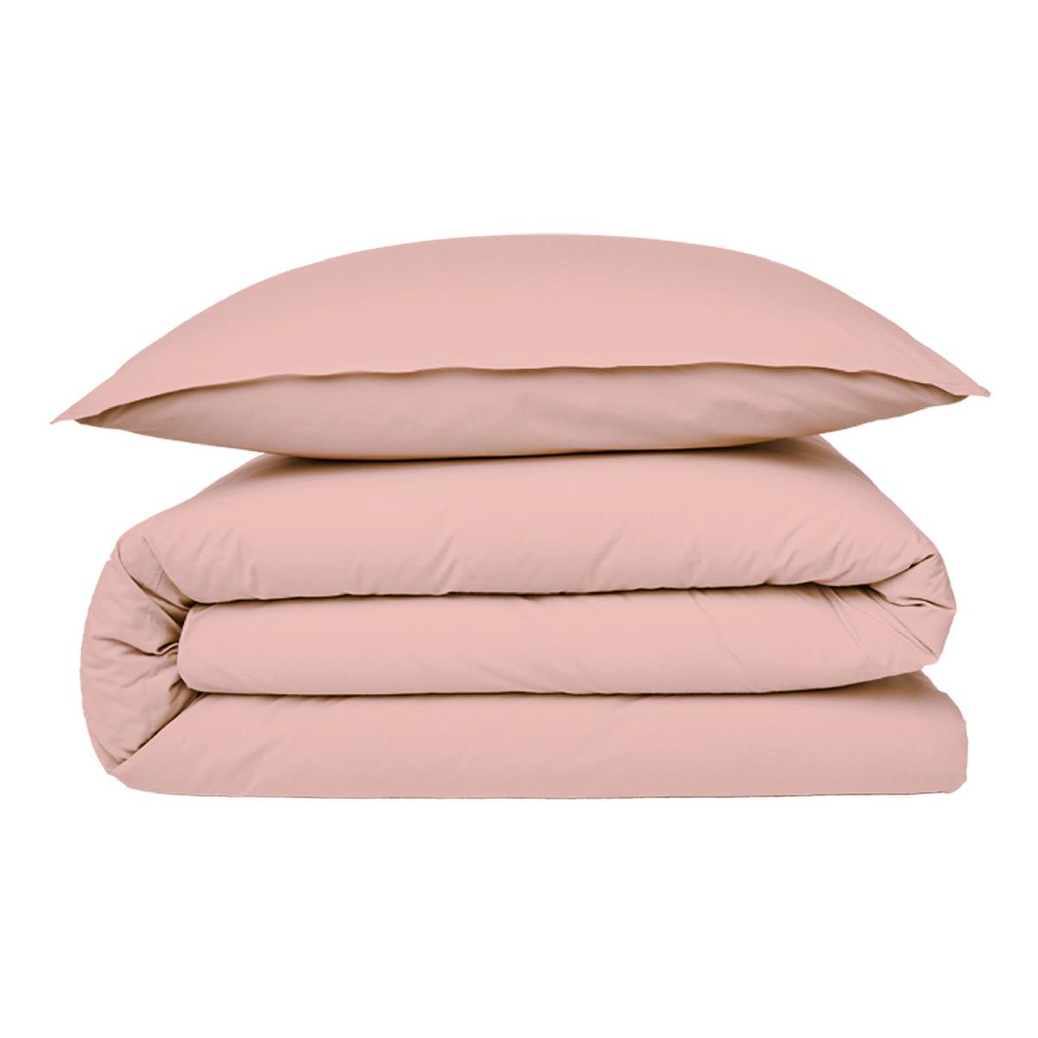 Voir la diapositive 1 : FUTURE HOME Housse de couette en coton 57 fils unie