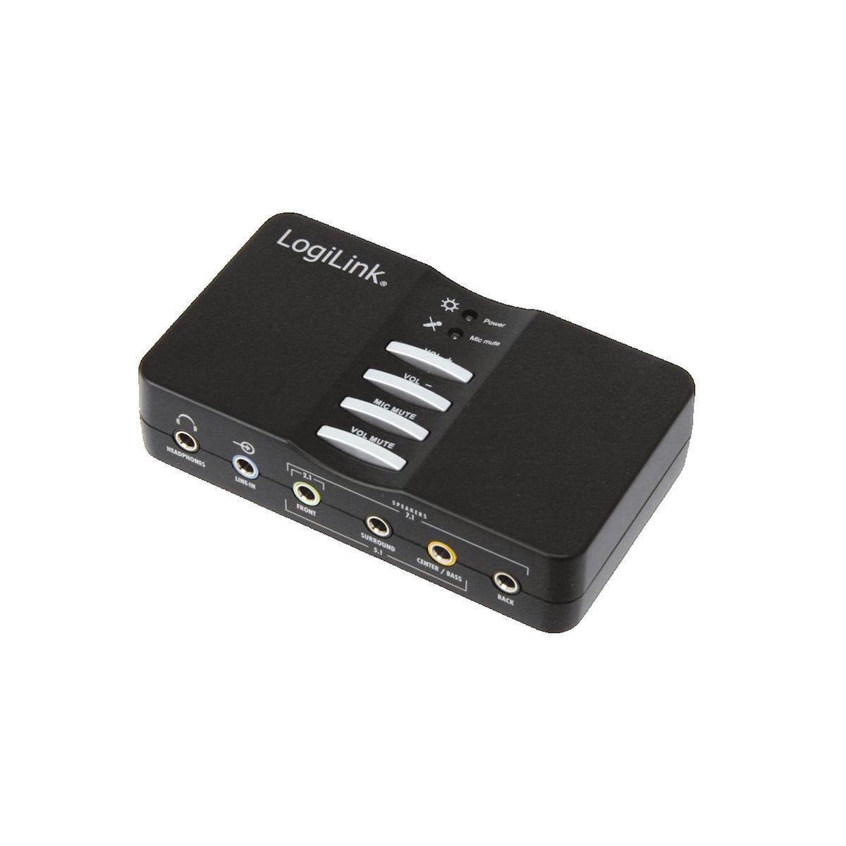 LOGILINK Carte son externe LogiLink USB Sound Box son 7.1