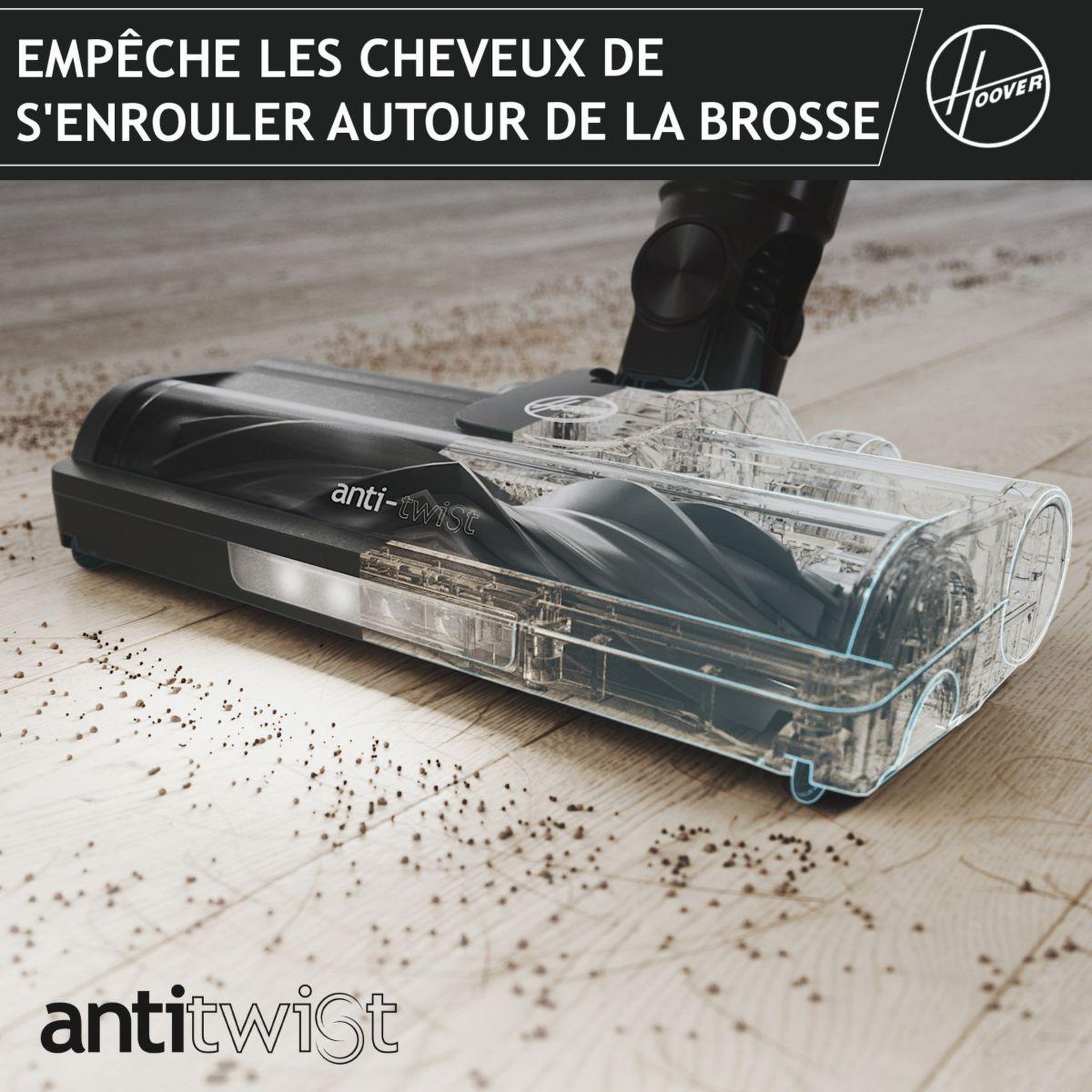 Voir la diapositive 4 : HOOVER Aspirateur balai HF1P10HX