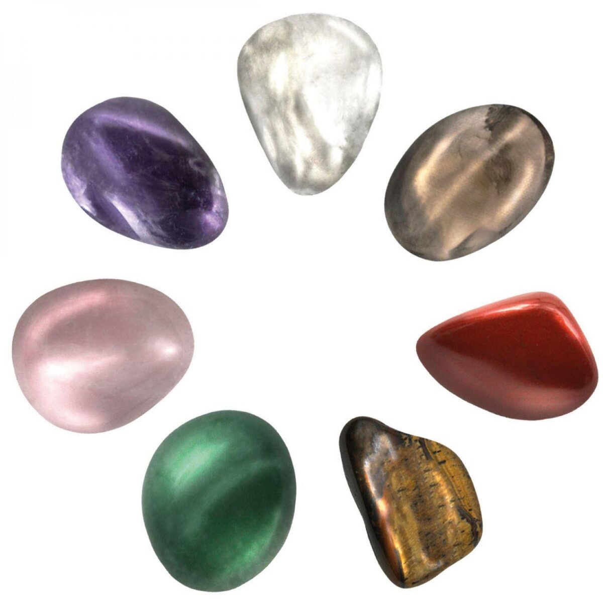 VIVEZEN Lot de pierres 7 chakras