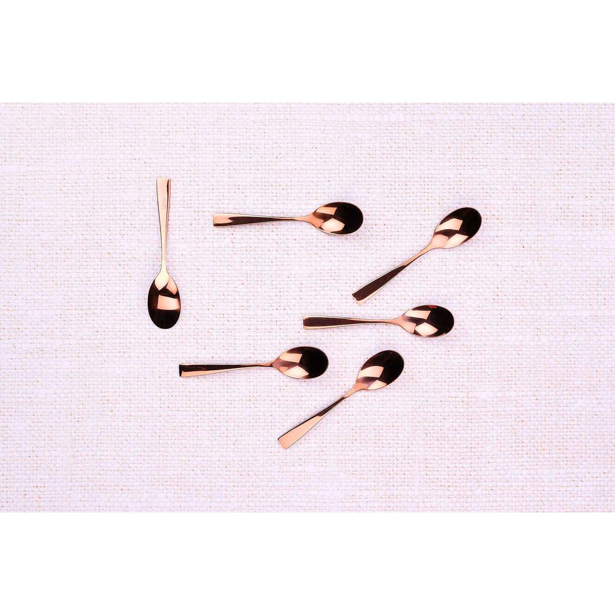 BJORN Coffret 6 petites cuillères SVEN - Copper