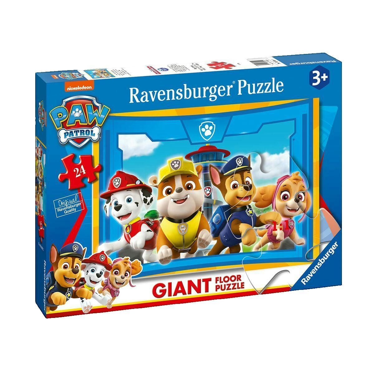 RAVENSBURGER Puzzle giant 24 pieces - L equipe des chiots en action - Pat Patrouille