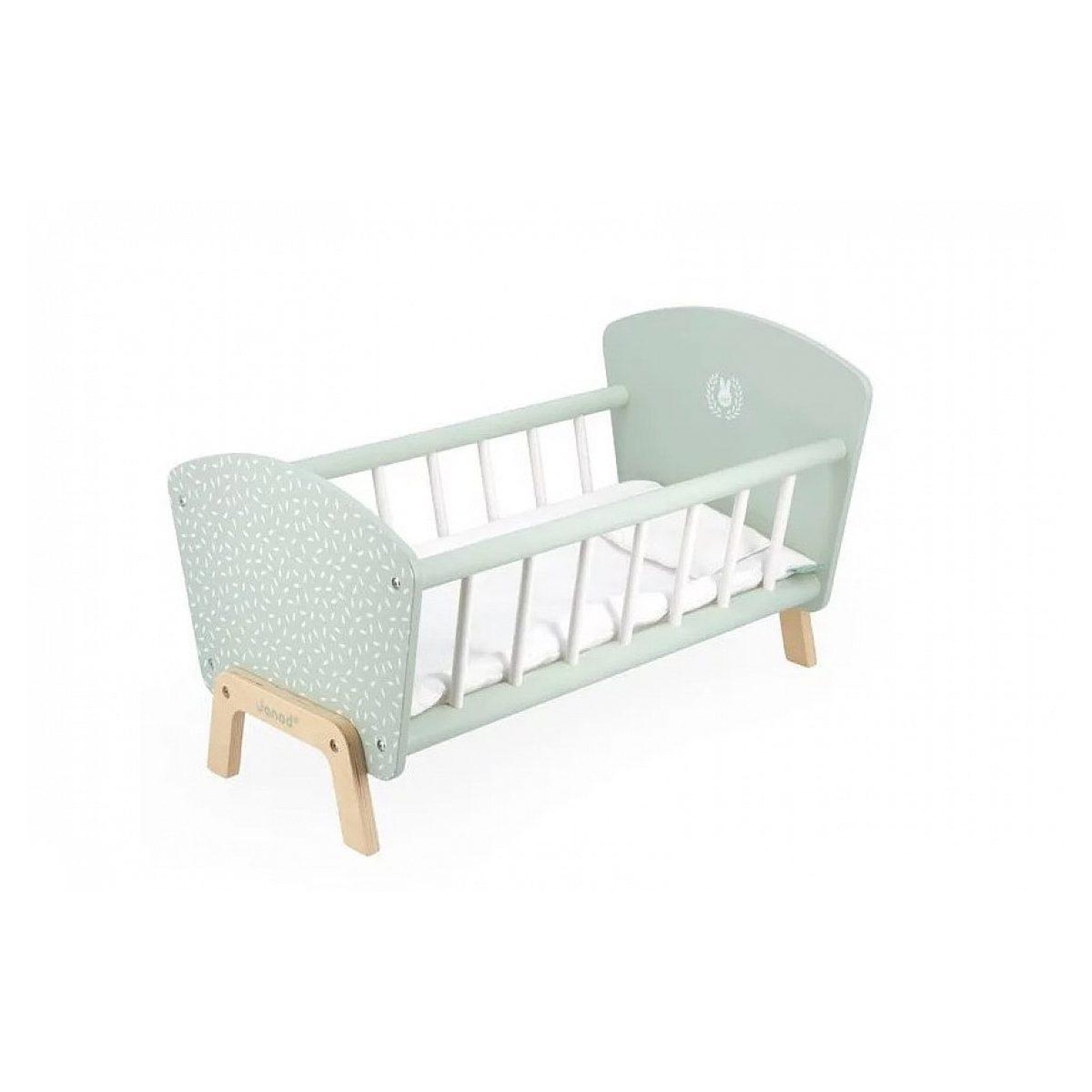 Voir la diapositive 2 : JANOD Lit en bois pour poupon-collection zen