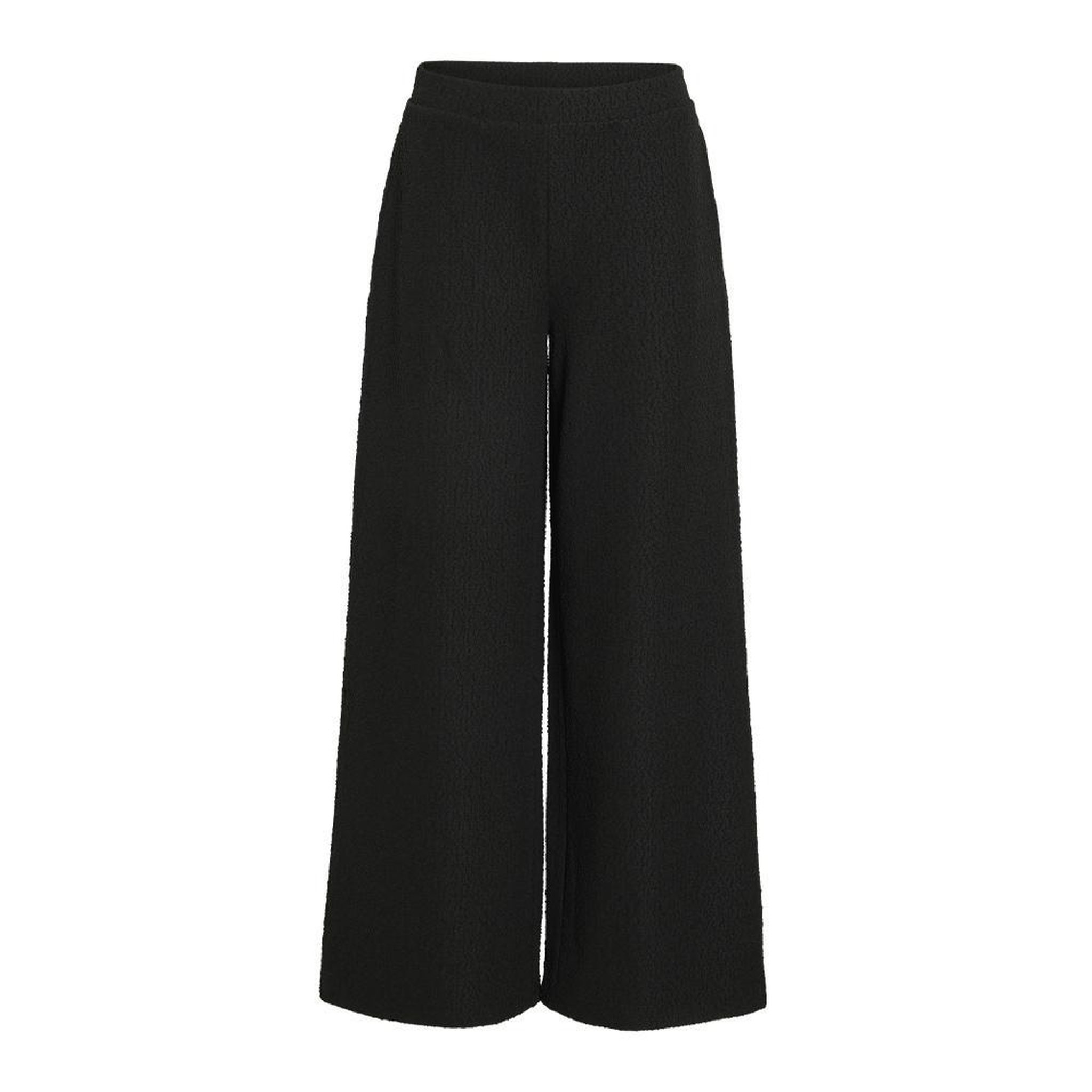 Vila Pantalon fluide Noir Femme Vila Yona. Coloris disponibles : Noir