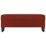 Voir la diapositive 3 : VIDAXL Banc Rouge bordeaux 100x35x41 cm Similicuir