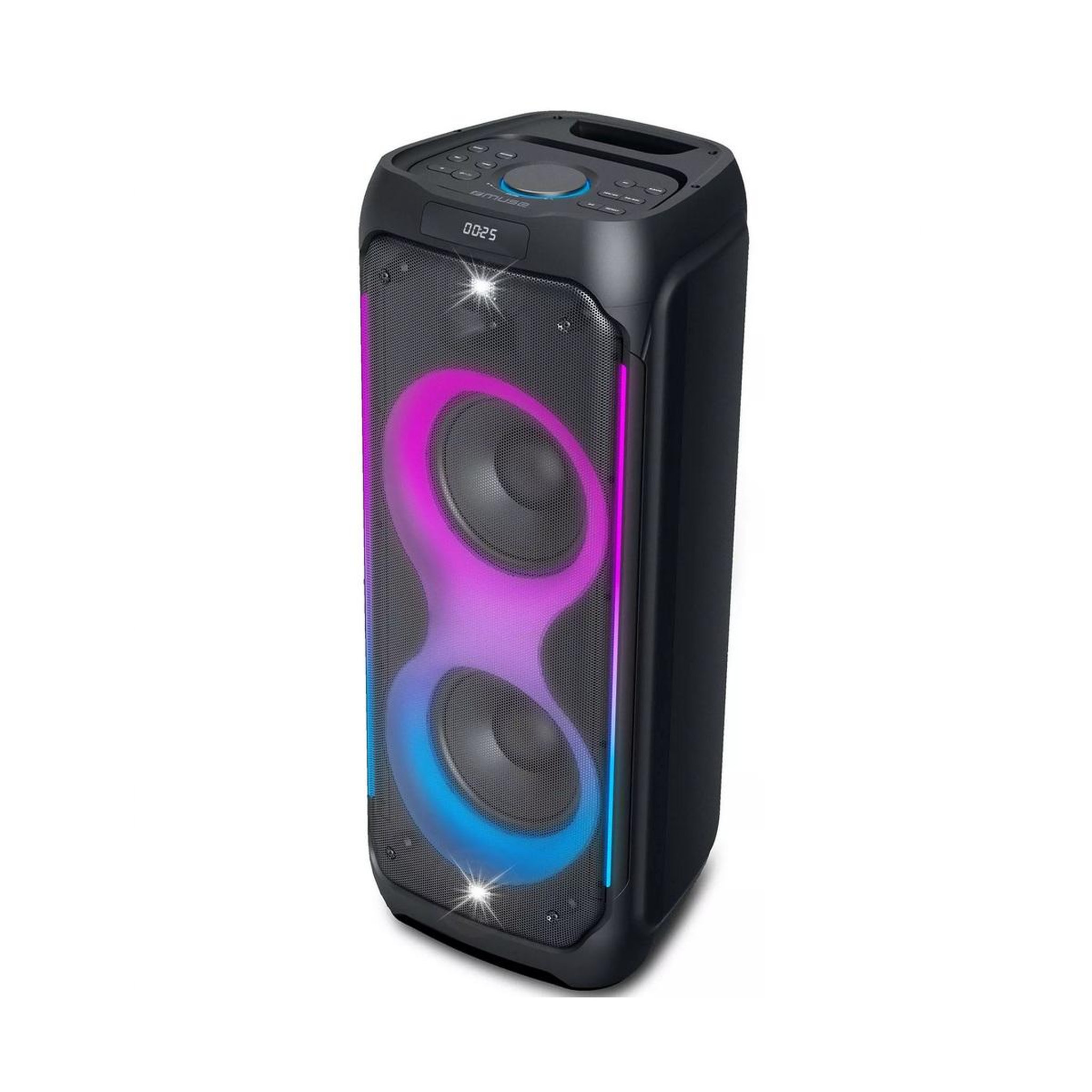 Voir la diapositive 2 : Muse Enceinte portable 800w noir - m1957dj