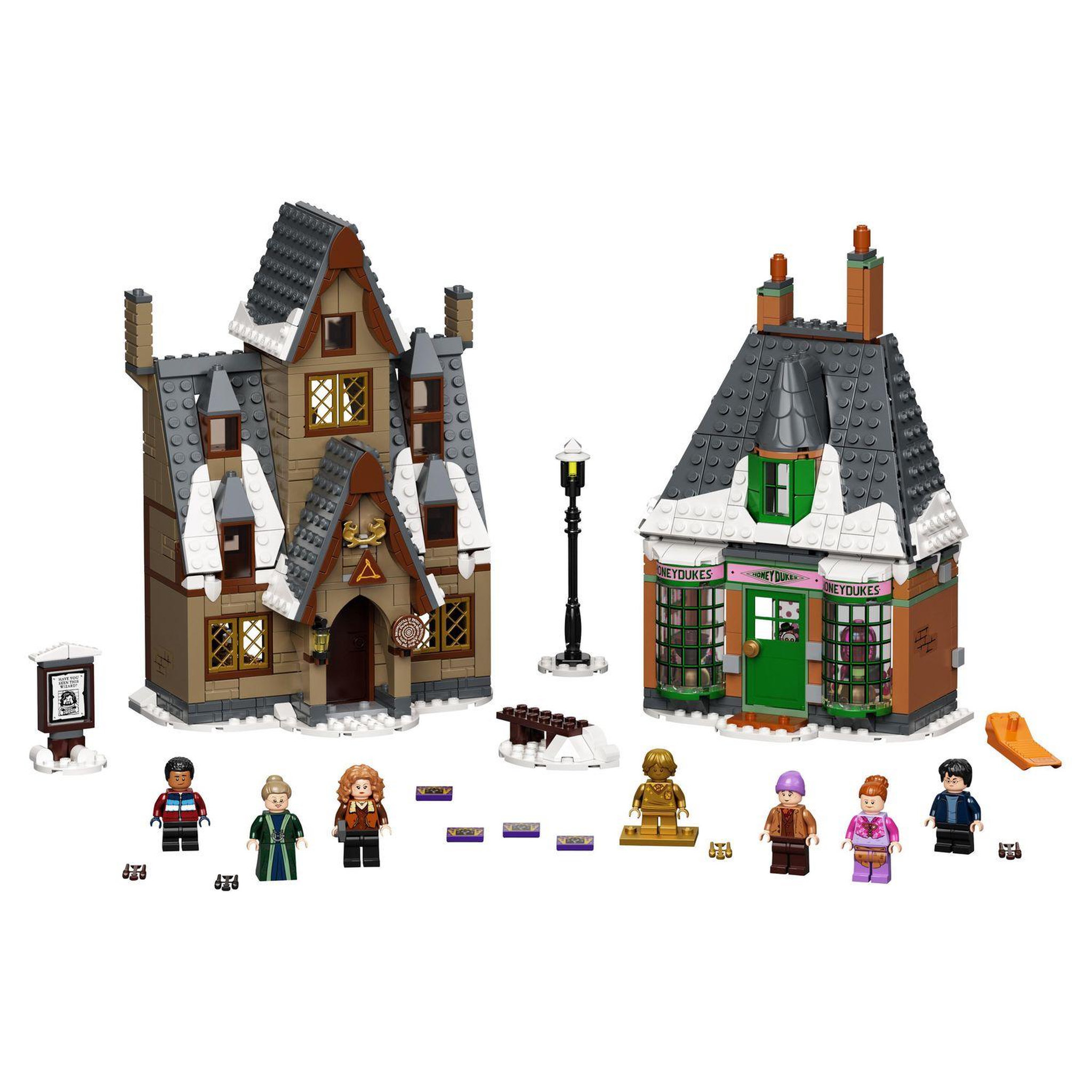 Voir la diapositive 2 : LEGO Harry Potter 76388 - Visite du village de Pré-au-Lard Edition 20ème Anniversaire