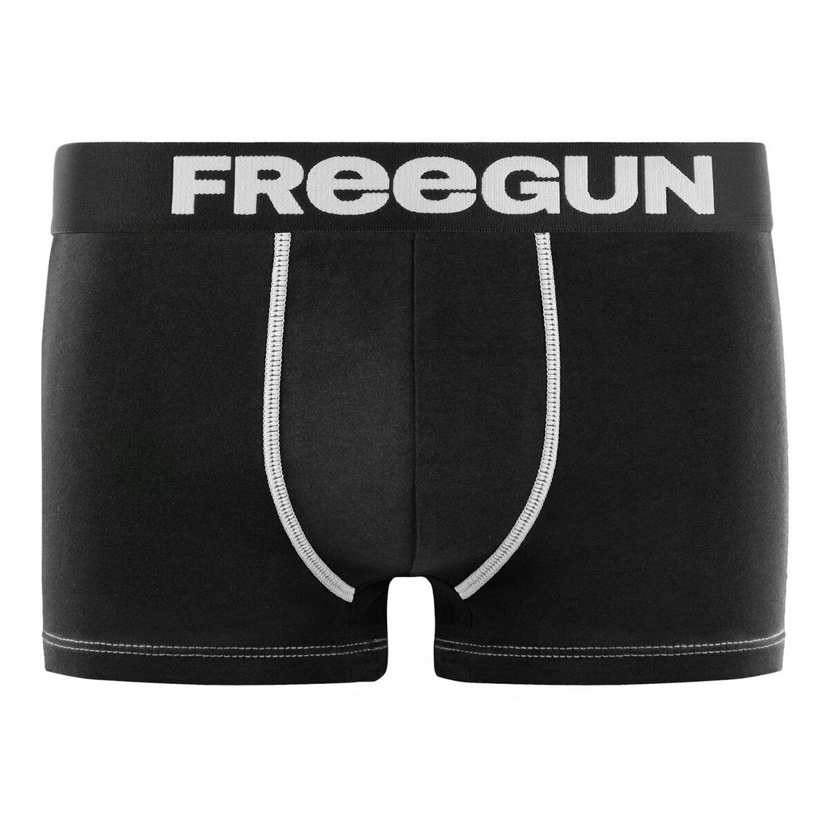FREEGUN Lot de 5 boxers garçon Uni