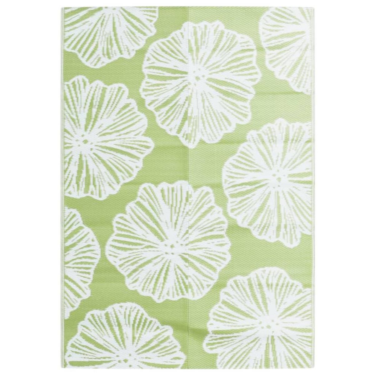 VIDAXL Tapis d'exterieur ARAKIL vert 140 x 200 cm PP