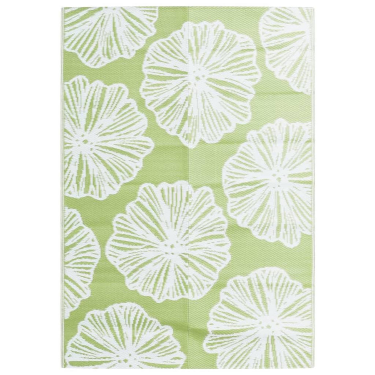 VIDAXL Tapis d'exterieur ARAKIL vert 140 x 200 cm PP