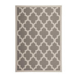 Paris Prix Tapis Vintage à Poils Courts  Manolya  Taupe. Coloris disponibles : Marron