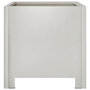 Voir la diapositive 5 : VIDAXL Jardiniere 30x30x30 cm acier inoxydable