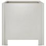 Voir la diapositive 5 : VIDAXL Jardiniere 30x30x30 cm acier inoxydable