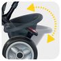 Voir la diapositive 3 : SMOBY Tricycle Baby Driver Plus - Gris