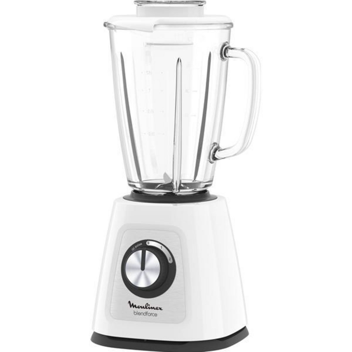 MOULINEX Blender 1.75l 800w blanc - LM430110