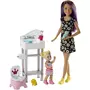 BARBIE Coffret babysitter et enfant - Barbie - SALLE DE BAIN