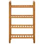 Voir la diapositive 2 : VIDAXL Etagere a chaussures a 4 niveaux 50x27x80 cm Chene massif