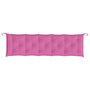 Voir la diapositive 4 : VIDAXL Coussin de banc de jardin rose 180x50x7 cm tissu oxford