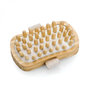 Voir la diapositive 5 : VIVEZEN Brosse de massage et de drainage, anti cellulite en bambou 13 x 7.5 x 4 cm avec poignée de maintien