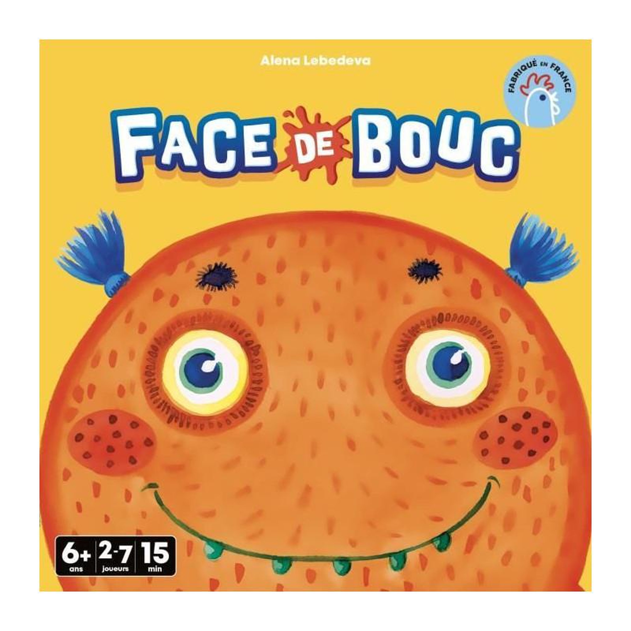 Voir la diapositive 5 : Cocktail Games face de bouc - Jeu de memoire et de creativite