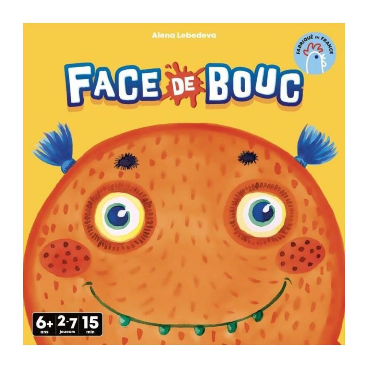 Cocktail Games face de bouc - Jeu de memoire et de creativite