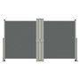 Voir la diapositive 3 : VIDAXL Auvent lateral retractable Anthracite 140x1200 cm