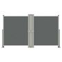 Voir la diapositive 3 : VIDAXL Auvent lateral retractable Anthracite 140x1200 cm