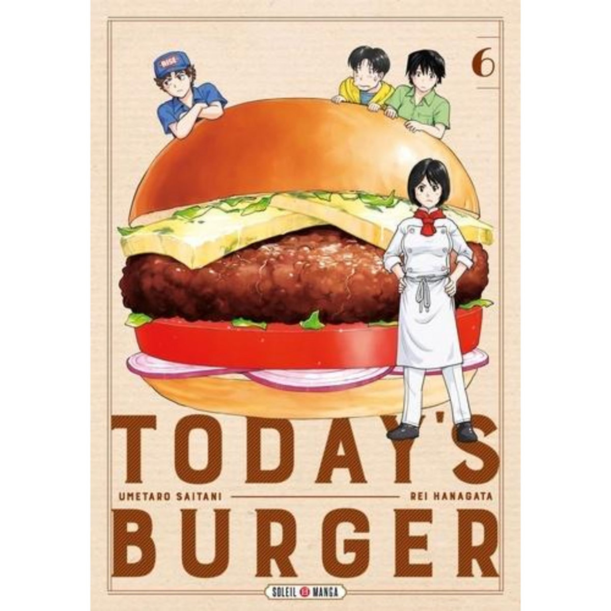 TODAY'S BURGER TOME 6 , Hanagata Rei