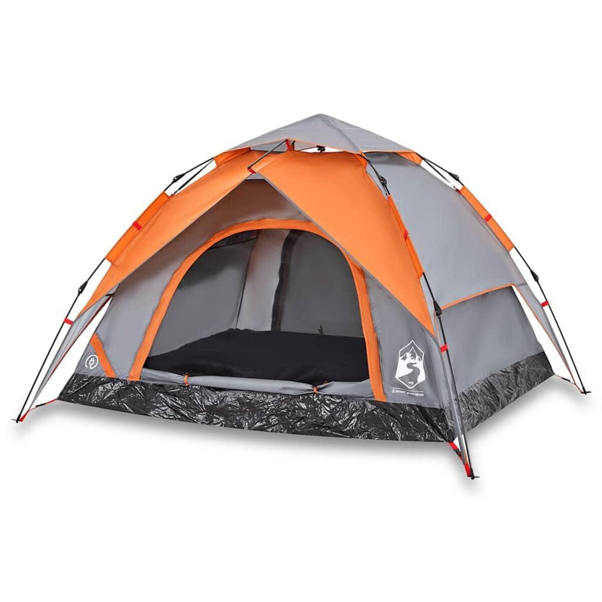 VIDAXL Tente de camping a dome 3 personnes liberation rapide