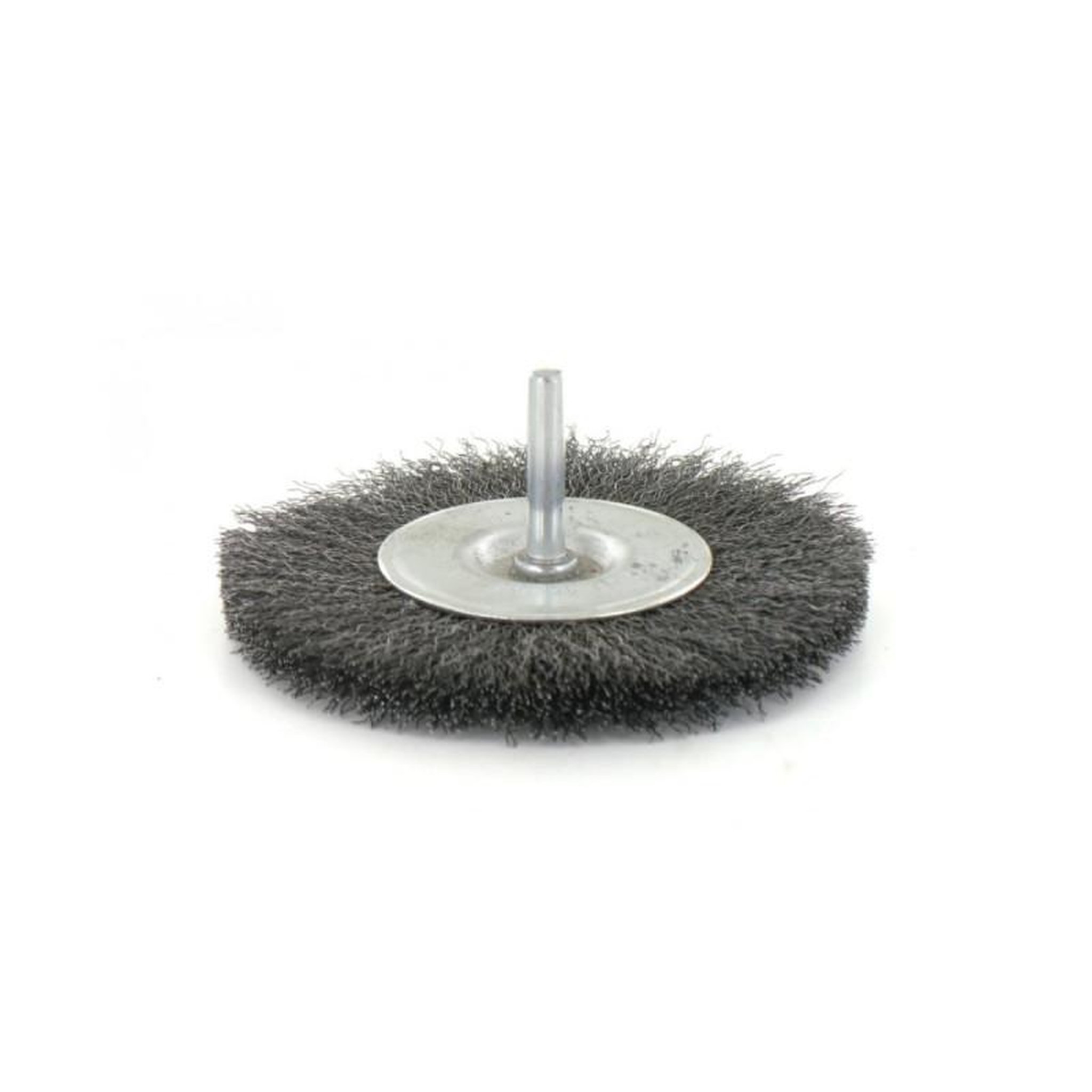 Voir la diapositive 2 : ESPACE-BRICOLAGE Brosse circulaire acier diamètre 100 mm x 1