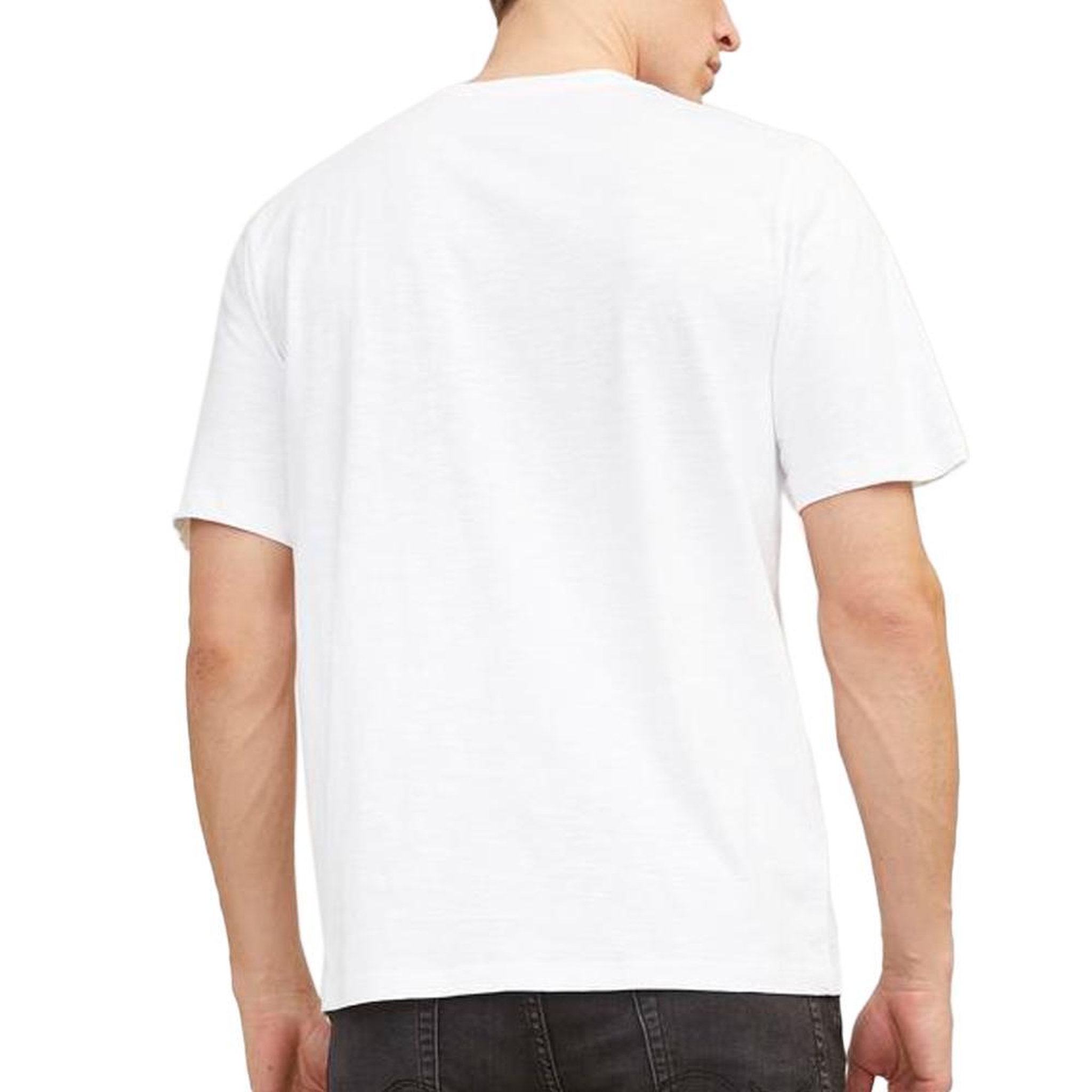 Voir la diapositive 2 : Jack & Jones T-shirt Blanc Homme Jack & Jones 12255042