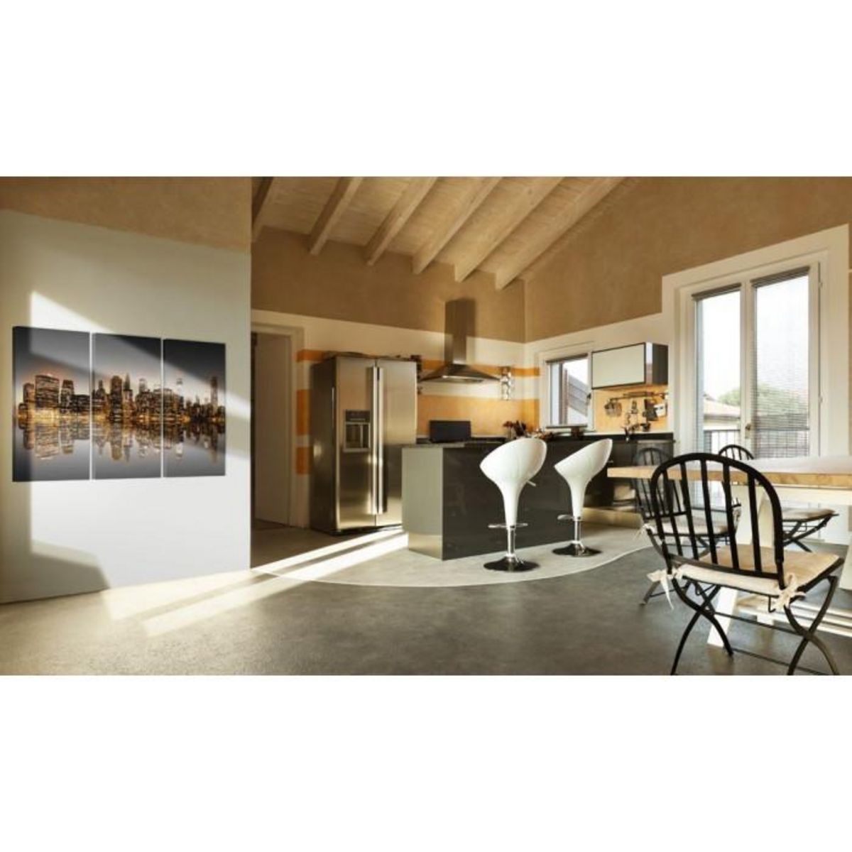 Paris Prix Tableau Imprimé  Inspiré par NYC