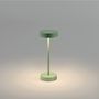 Voir la diapositive 3 : Lumisky Lampe de table design SANDY MINI Vert Aluminium H25cm