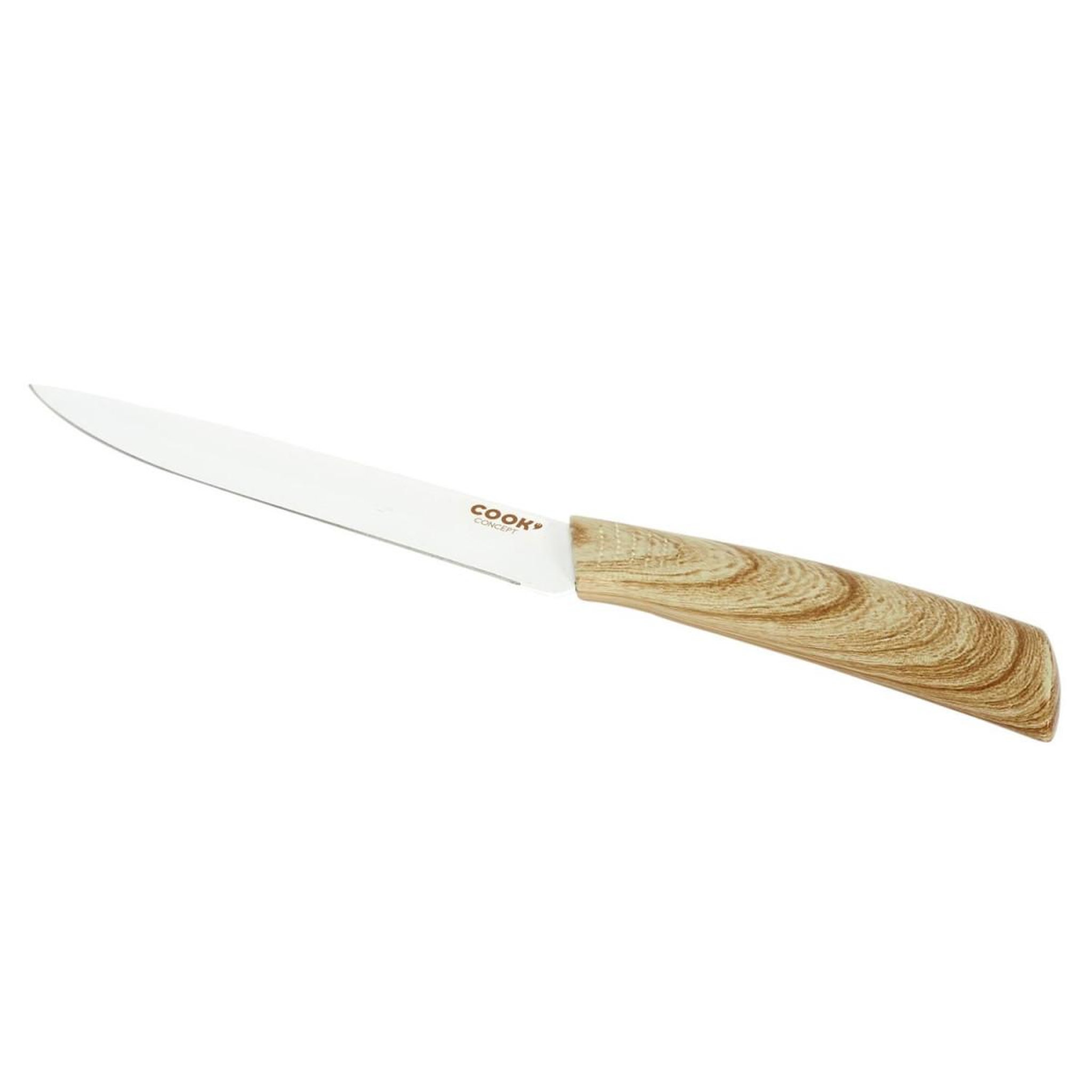 Voir la diapositive 2 : COOK CONCEPT Couteau Office  Anti-Adhésif  23cm Naturel
