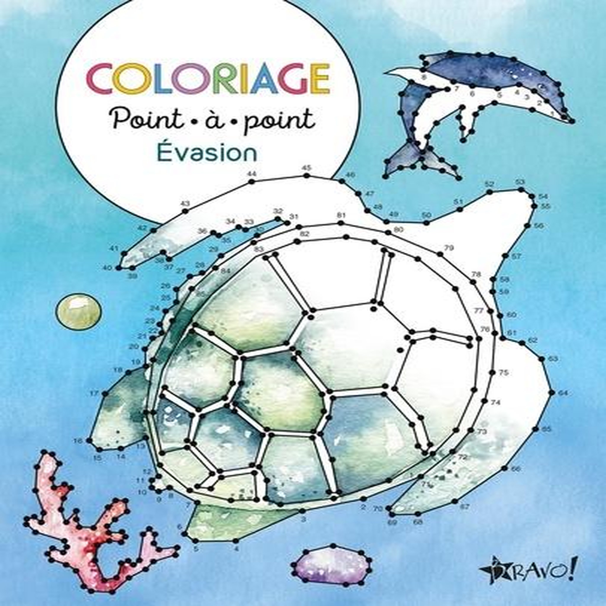 EVASION. COLORIAGE POINT-A-POINT, McDonald Georgina
