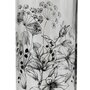 Voir la diapositive 3 : SECRET DE GOURMET Bouteille Limonade en Verre  White Floral  1L Transparent