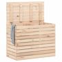 Voir la diapositive 3 : VIDAXL Panier a linge 88,5x44x66 cm bois massif de pin